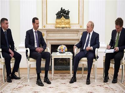 بوتين والأسد اليوم الثلاثاء