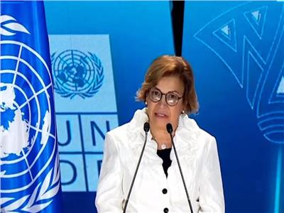 الدكتورة رندا أبو الحسن ممثل مقيم لبرنامج الأمم المتحدة الانمائي في مصر