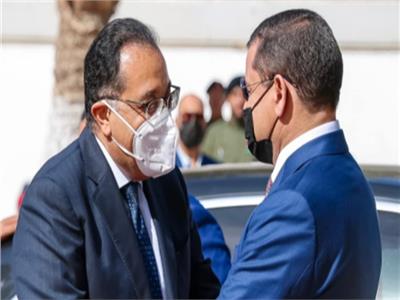 رئيس الوزراء مصطفى مدبولي وعبد الحميد الدبيبة رئيس حكومة الوحدة الوطنية الليبية