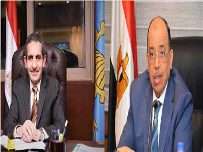  اللواء محمود شعراوي وزير التنمية المحلية و الدكتور طارق رحمي محافظ الغربية