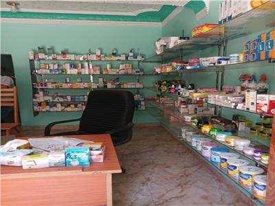 ضبط 1800 عبوة دوائية داخل محل يستخدم صيدلية بدون ترخيص في بني سويف