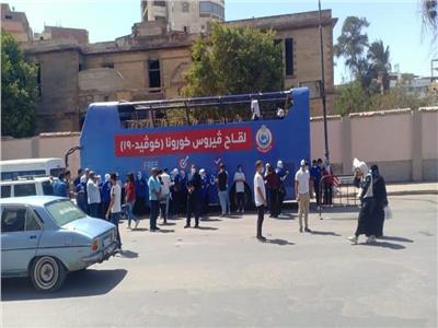 انطلاق حملة "معاً نطمئن" بميدان الأربعين بمحافظة السويس