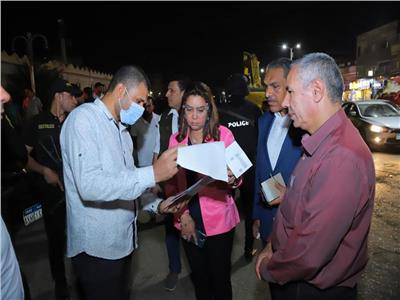 محافظ دمياط تتابع الأعمال الأولية لمشروع إنشاء كوبرى بمدخل مدينة كفر البطيخ