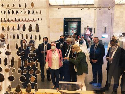 متحف القومي للحضارة يستقبل وفد من البرلمان العربي