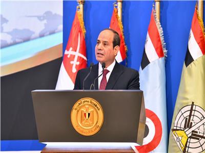 الرئيس عبدالفتاح السيسي اثناء الندوة التثقيفية الرابعة والثلاثين