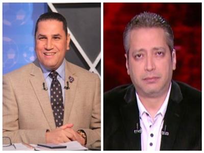 الإعلامي تامر أمين و عبد الناصر زيدان