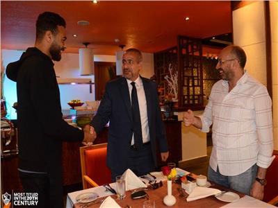 سفير مصر بكينيا أثناء زيارته لفندق إقامة الزمالك
