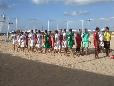 الإسكندرية تستضيف مباريات كرة القدم الشاطئية على شاطئ اسحاق حلمي  