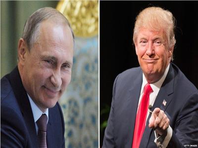 الرئيس الامريكي السابق دونالد ترامب و الرئيس الروسي فلاديمير بوتين