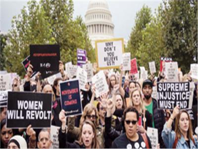 ثورة المرأة  والمطالبة بحقها أمام الكونجرس