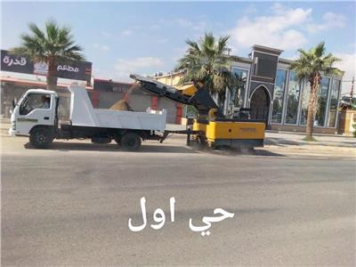 رفع ٥٦٠١ طن قمامه خلال إسبوع بمجهودات الوحدات المحليه لمحافظة الإسماعيلية