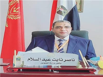 محمد عوض وكيل مديرية التموين والتجارة الداخلية بمحافظة بورسعيد