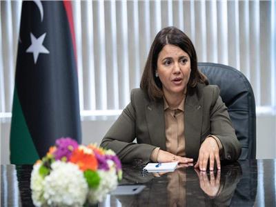 وزيرة الخارجية والتعاون الدولي بالحكومة الليبية نجلاء المنقوش