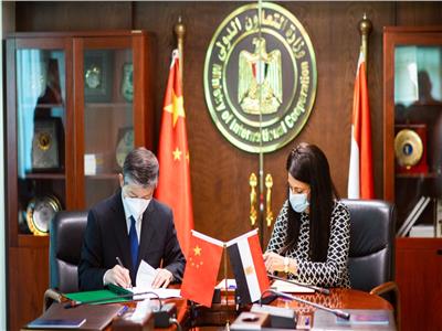 فاعليات توقيع الاتفاقية بين مصر والصين