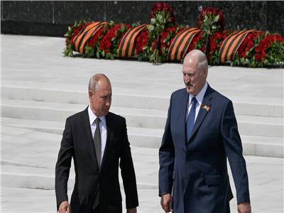 ألكسندر لوكاشينكو وفلاديمير بوتين