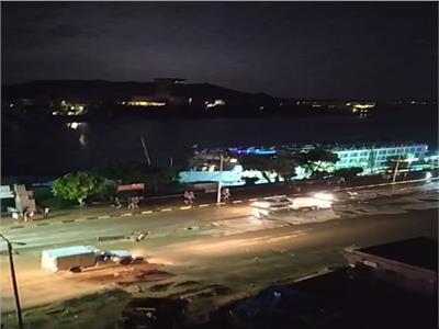 المحافظة اسوان عاصفة وأمطار رعدية