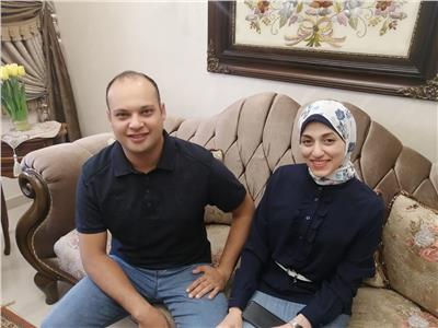 مصري وزوجته يسافران للسعودية للعمرة بـ«موتوسيكل»