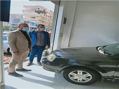 تحرير ٧ محاضر لمعارض سيارات بايتاي البارود لعدم الإعلان عن الاسعار