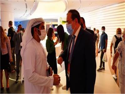 وزير البترول وجانب من فعاليات اكسبو دبي 