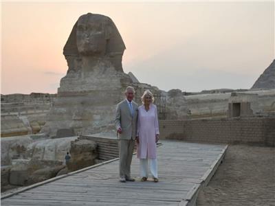 زيارة الامير تشارلز في مصر 