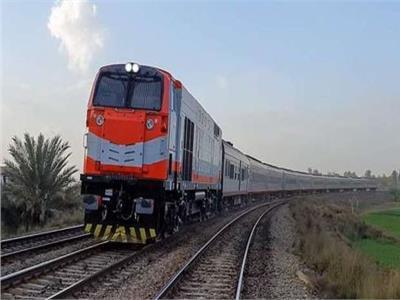 حركة القطارات على خط «القاهرة - الإسكندرية».