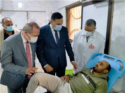 محافظ الدقهلية يتفقد مستشفى السنبلاوين