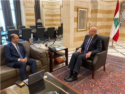 حوار رئيس الحكومة اللبنانية لمدير مكتب وكالة أنباء الشرق الأوسط بلبنان