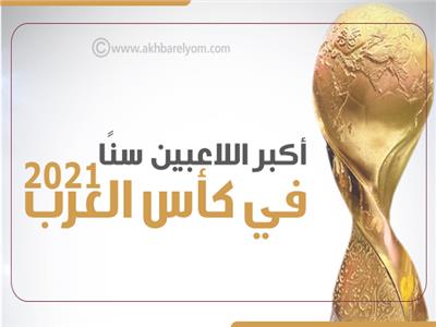 إنفوجراف |  أكبر اللاعبين سنًا في كأس العرب 2021