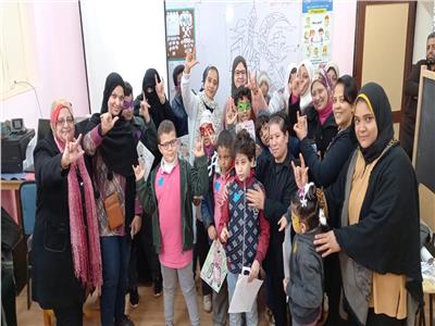 احتفالات ذوي الاحتياجات الخاصة بقصر ثقافة أحمد بهاء الدين للطفل