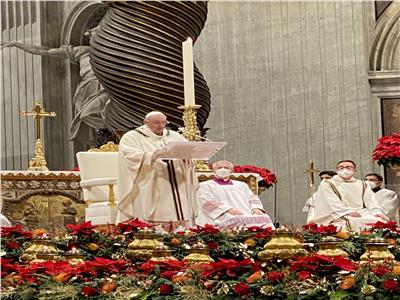 البابا فرانسيس في قداس ليلة عيد الميلاد 