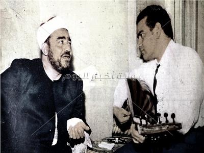 النقشبندي مع أكبر أبنائه محمد 