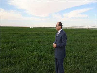 الرئيس السيسي خلال افتتاح مشروع توشكى الخير
