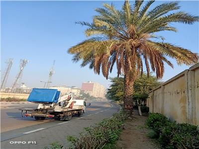 تنظيف شوارع القاهرة قبل رأس السنة