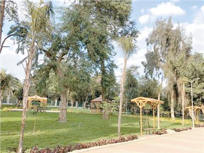 حديقة الياسمين بالقناطر الخيرية جاهزة للافتتاح بعد تطويرها