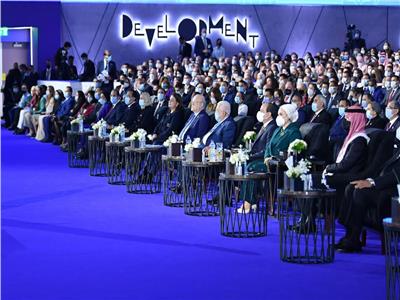 افتتاح الرئيس السيسي منتدى شباب العالم