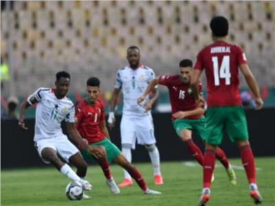 صورة من مباراة المغرب وغانا