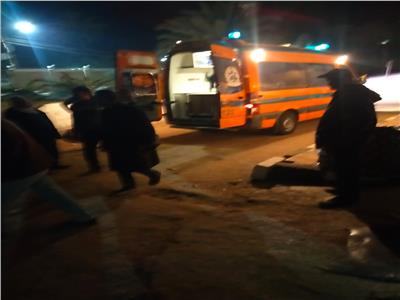  نقل 12 مريض من مستشفى الغنايم الى مستشفى حميات الغنايم لحين اصلاح كابل كهرباء 