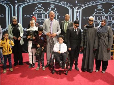 استضافه ذوي القدرات الخاصة بجناح الأزهر بمعرض القاهرة الدولي للكتاب