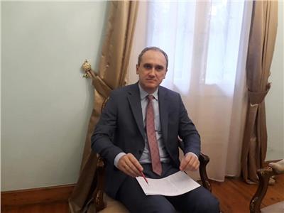 سفير بيلاروسيا بالقاهرة سيرجي تيرتنتييف