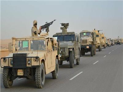 جانب من عمليات الجيش المصري في سيناء