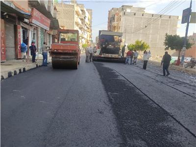 محافظ البحيرة : رصف شارع عبد الواحد فهمى بحوش عيسى بتكلفة
