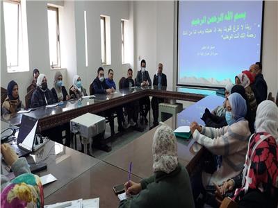 جامعة الفيوم تجتمع بسفراء تميز جائزة مصر للتميز الحكومي 