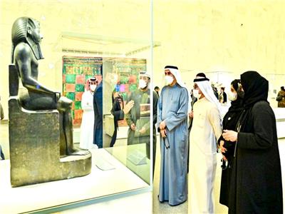 متحف الحضر يستفل وفد من أعضاء البرلمان الاماراتى