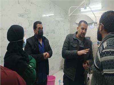 العلاج الحر يشن حملة على المراكز الطبية والعيادات بمدينة قنا