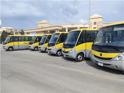 تدشن خطوط سير الأتوبيسات الجديدة لخدمة وسط سيناء