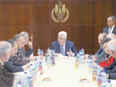 اجتماعات اللجنة التنفيذية لمنظمة التحرير الفلسطينية الأخيرة برئاسة الرئيس محمود عباس
