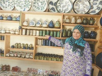 صناعة الأوانى الفخارية أوصلت قرية تونس للعالمية