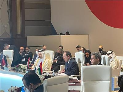 وزير البترول يلقى كلمة الرئيس عبدالفتاح السيسي امام القمة السادسة لمنتدي الدول المصدرة للغاز الطبيعي