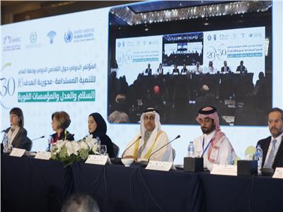  المؤتمر الذي نظمته جامعة الدول العربية والمجلس القومي لحقوق الإنسان
