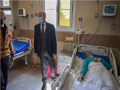 مرور مفاجئ لوكيل وزارة الصحة بالشرقية علي مستشفيات الحميات وفاقوس المركزي